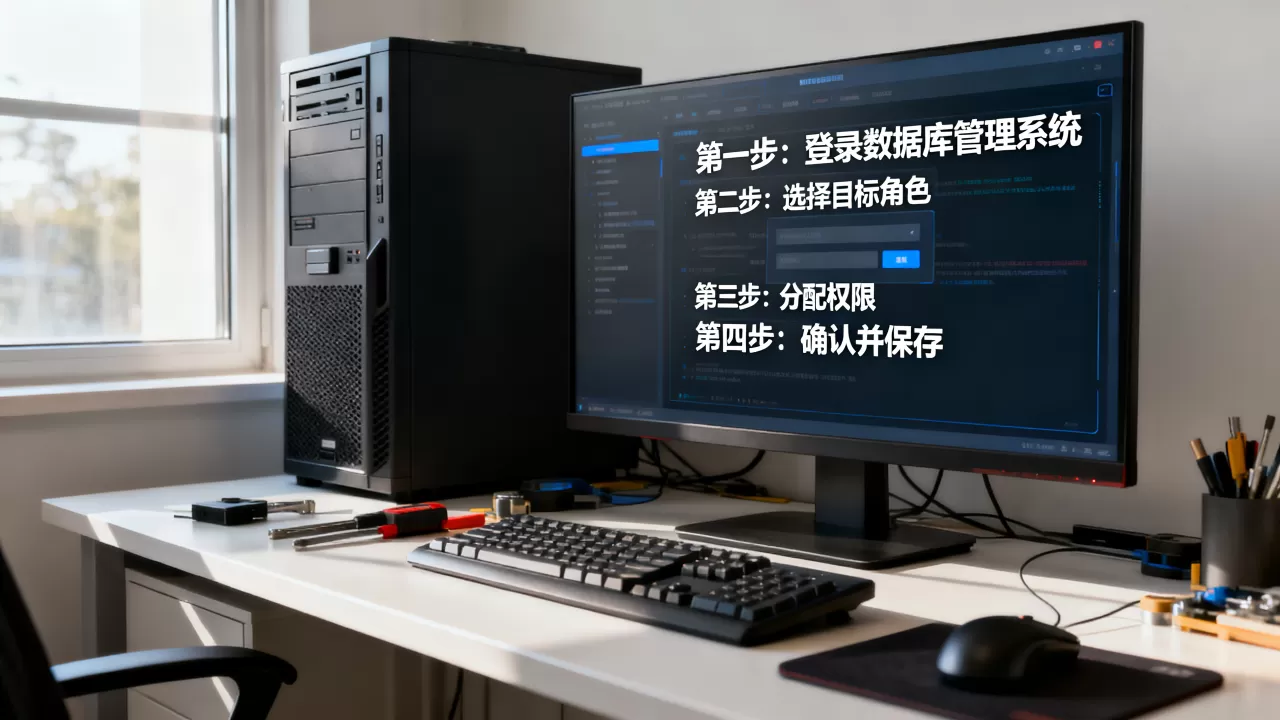 在数据库系统中如何赋予数据库角色,有哪些步骤? 在数据库系统中如何赋予数据库角色,有哪些步骤?