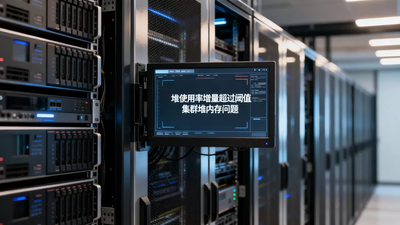 服务器堆使用率增量超过阈值怎么办？如何解决集群堆内存问题？