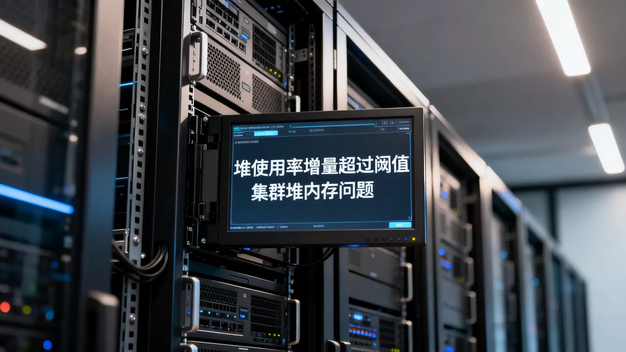 服务器堆使用率增量超过阈值怎么办？如何解决集群堆内存问题？
