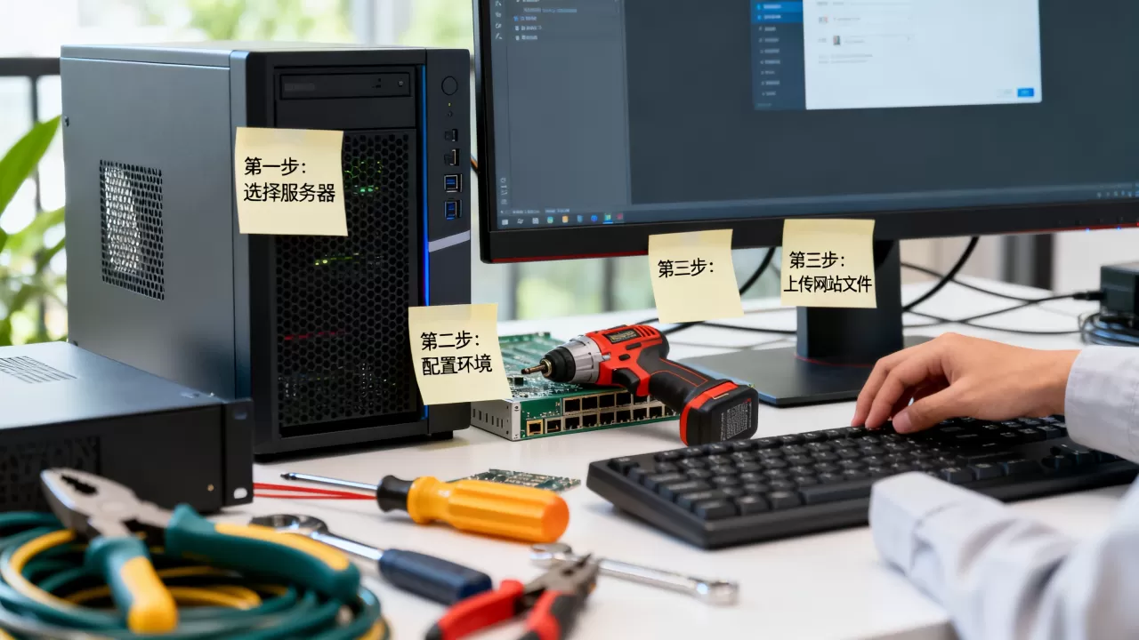零基础如何用服务器搭建网站?,需要哪些步骤和教程? 零基础如何用服务器搭建网站?,需要哪些步骤和教程?