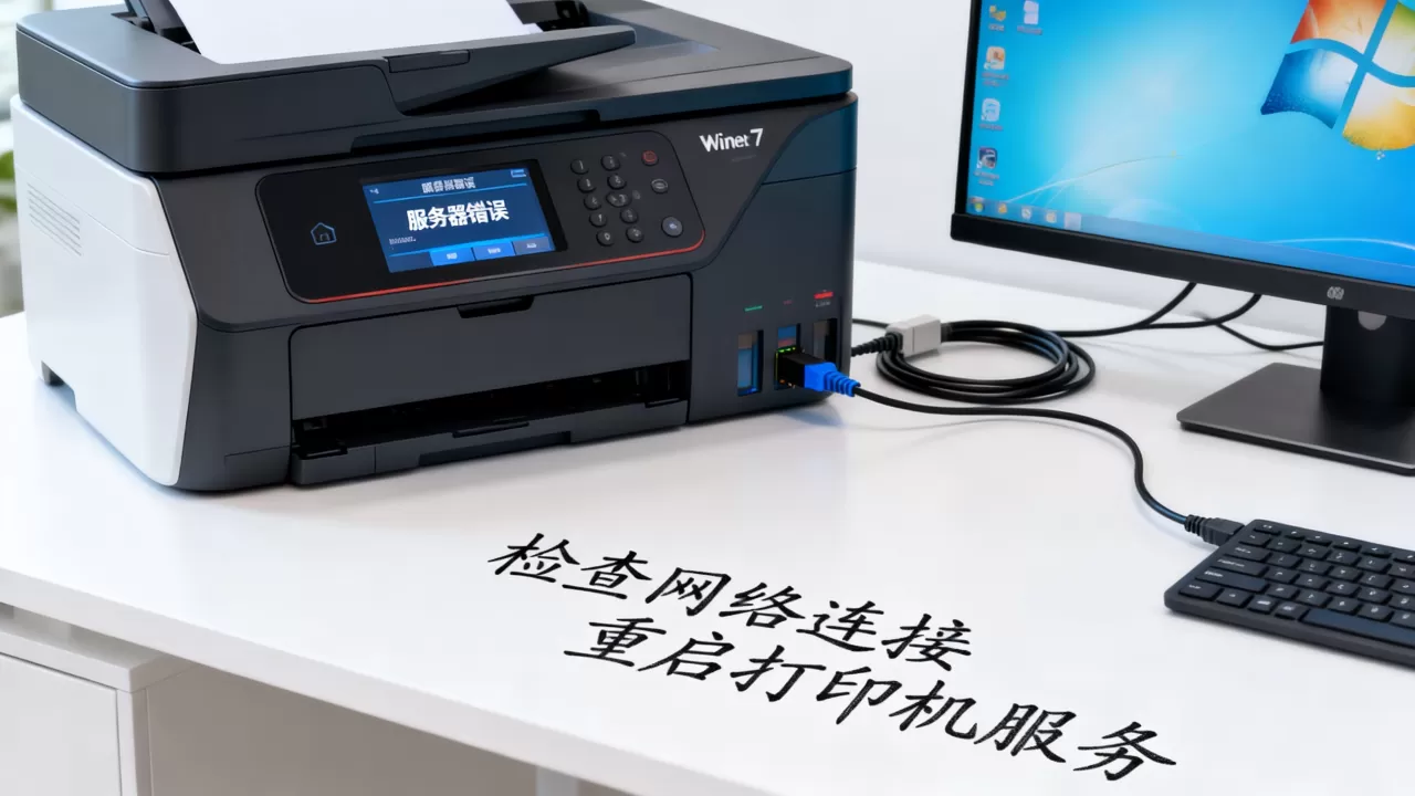 win7打印机不显示服务器错误是什么原因,怎么解决? win7打印机不显示服务器错误是什么原因,怎么解决?