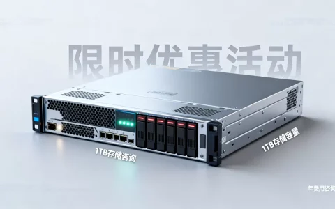 简米云1TB服务器一年费用多少？, 有优惠活动吗？