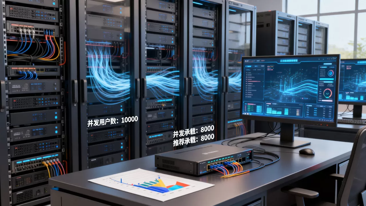 3D网游一个服务器最多能容纳多少人，多少合适？