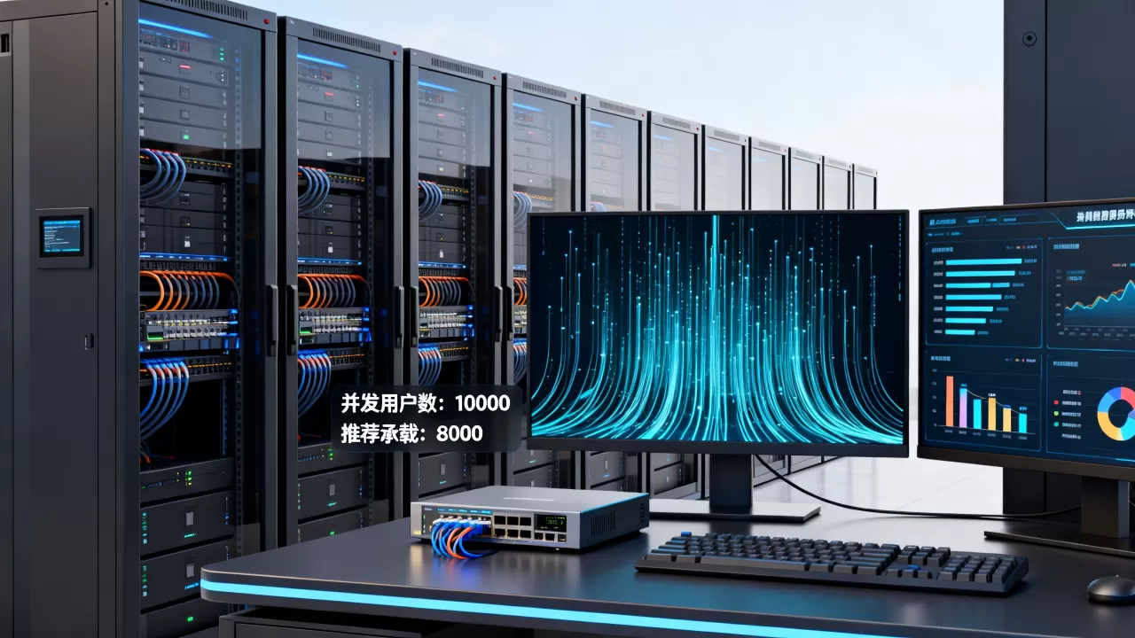 3D网游一个服务器最多能容纳多少人，多少合适？