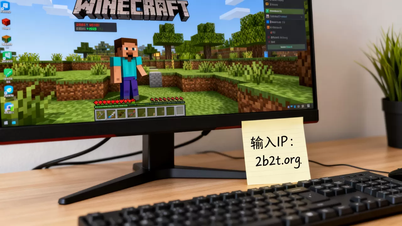 我的世界怎么进入2b2t服务器,IP地址是多少? 我的世界怎么进入2b2t服务器,IP地址是多少?
