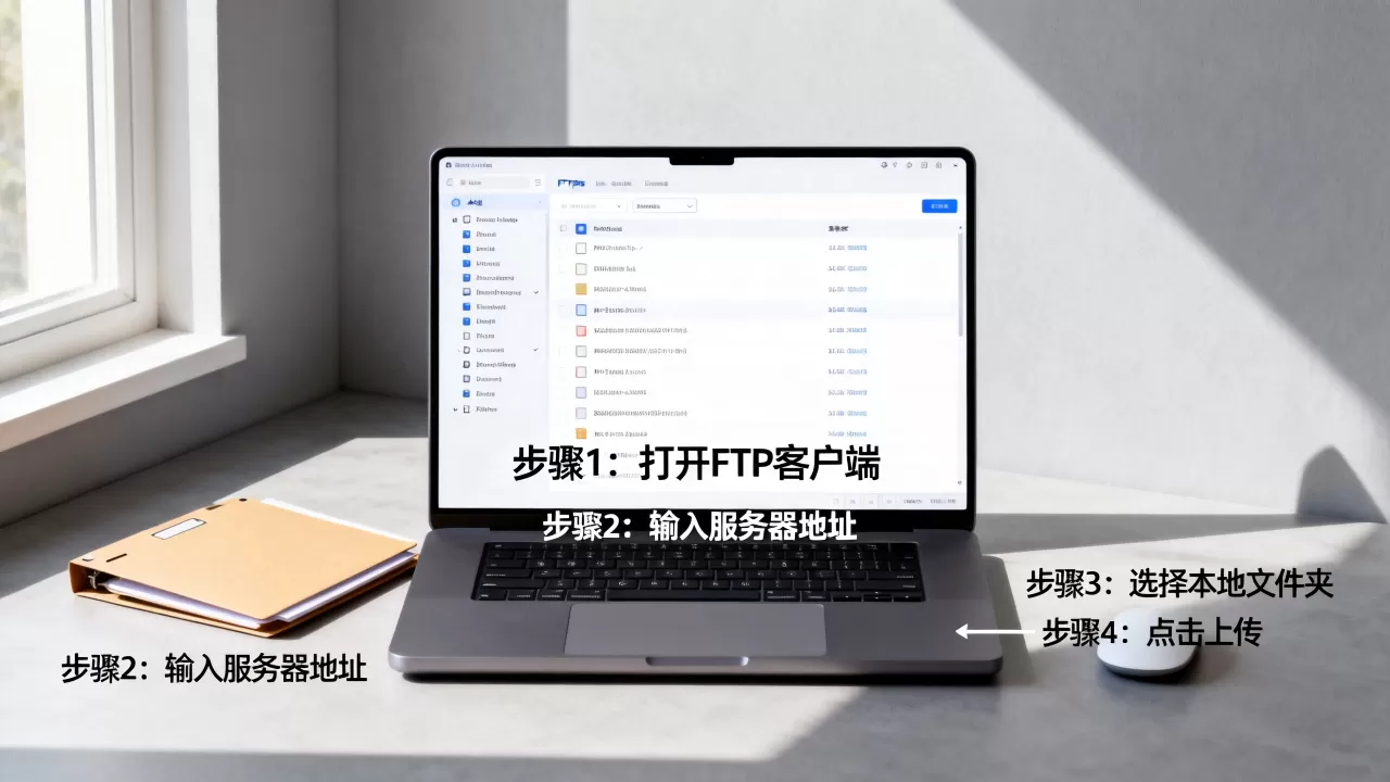 如何将文件夹上传到FTP服务器,FTP上传文件夹步骤是什么 如何将文件夹上传到FTP服务器,FTP上传文件夹步骤是什么