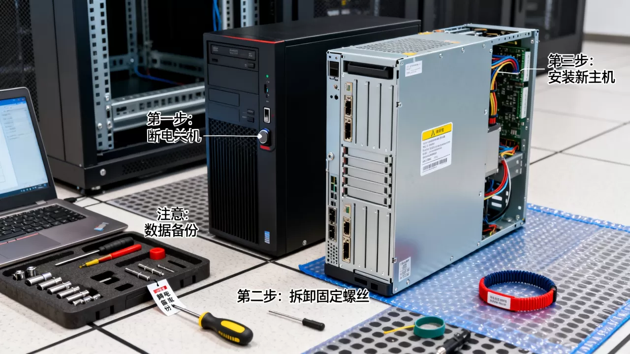 服务器更换主机怎么操作?,注意事项有哪些? 服务器更换主机怎么操作?,注意事项有哪些?