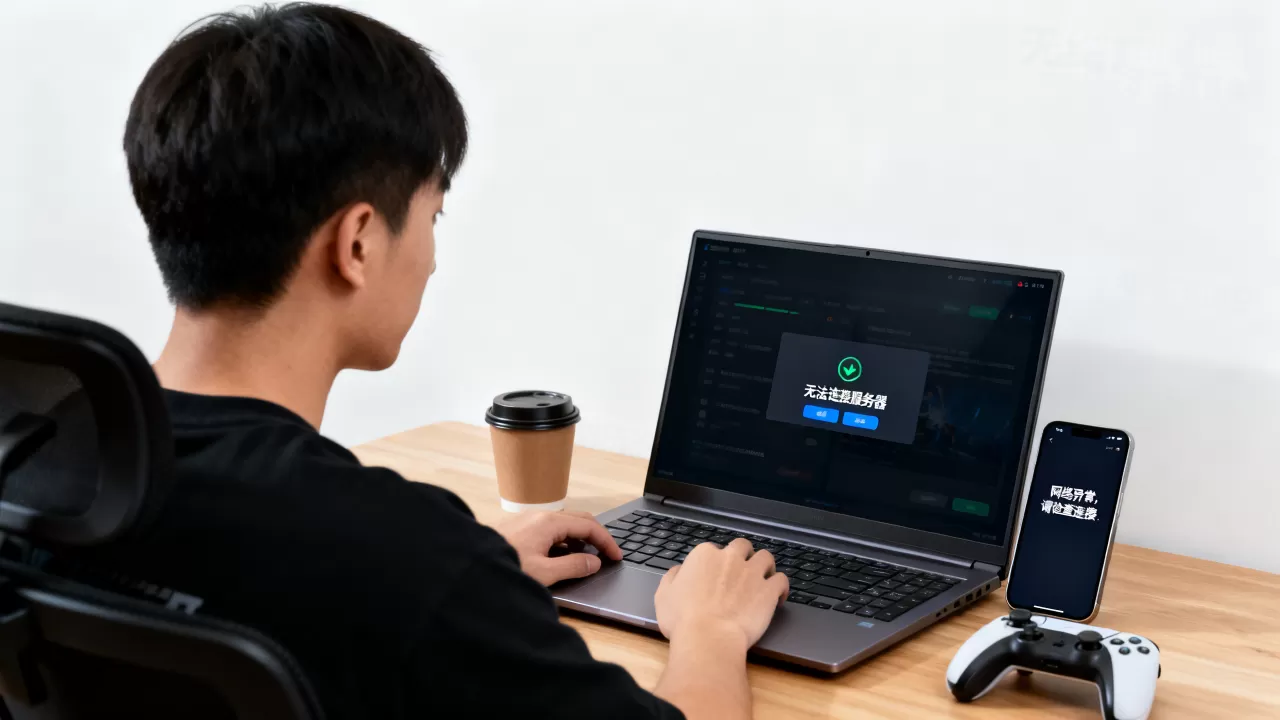 LOL一组队就连不上服务器怎么办？，怎么回事？