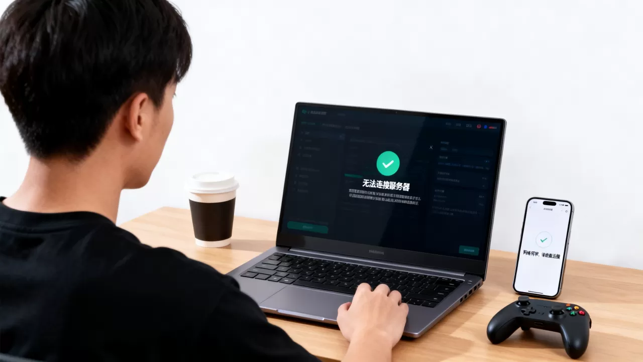 LOL一组队就连不上服务器怎么办？，怎么回事？