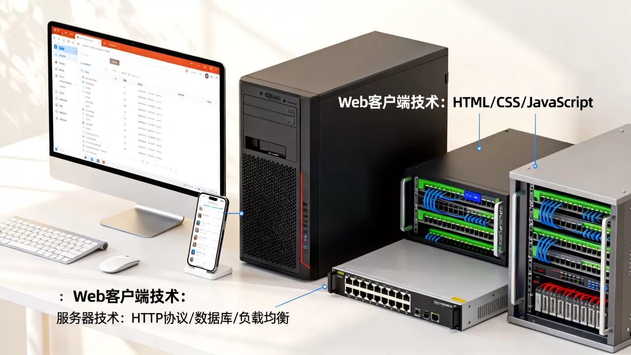 Web客户端技术都有哪些？，服务器技术有哪些？
