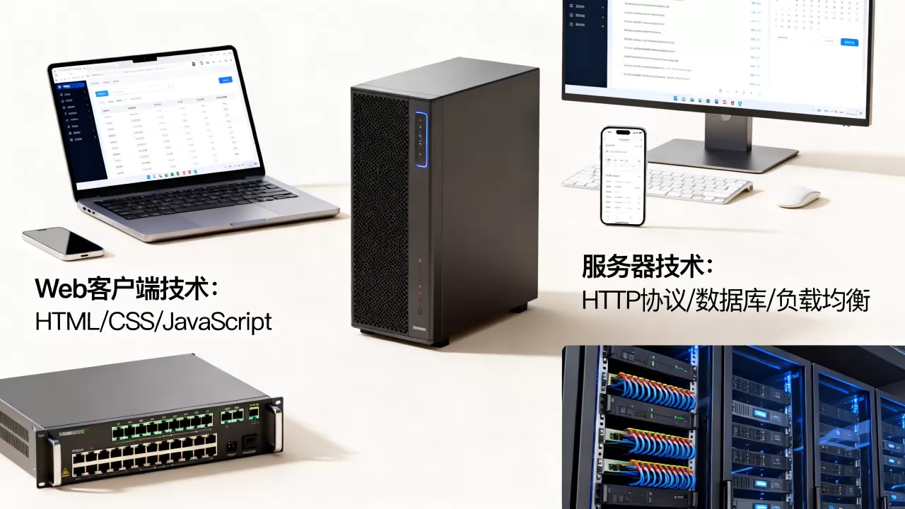 Web客户端技术都有哪些？，服务器技术有哪些？