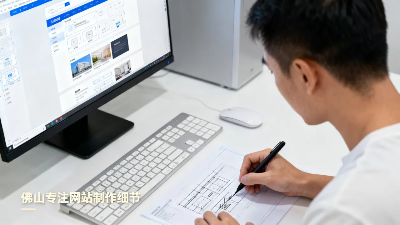 佛山专注网站制作细节