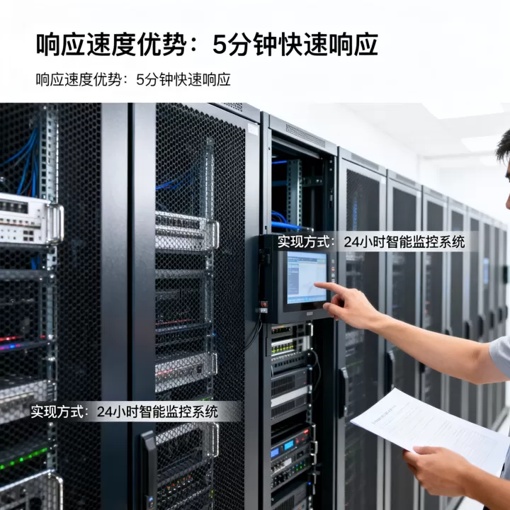直营机房售后响应速度优势是什么？如何实现