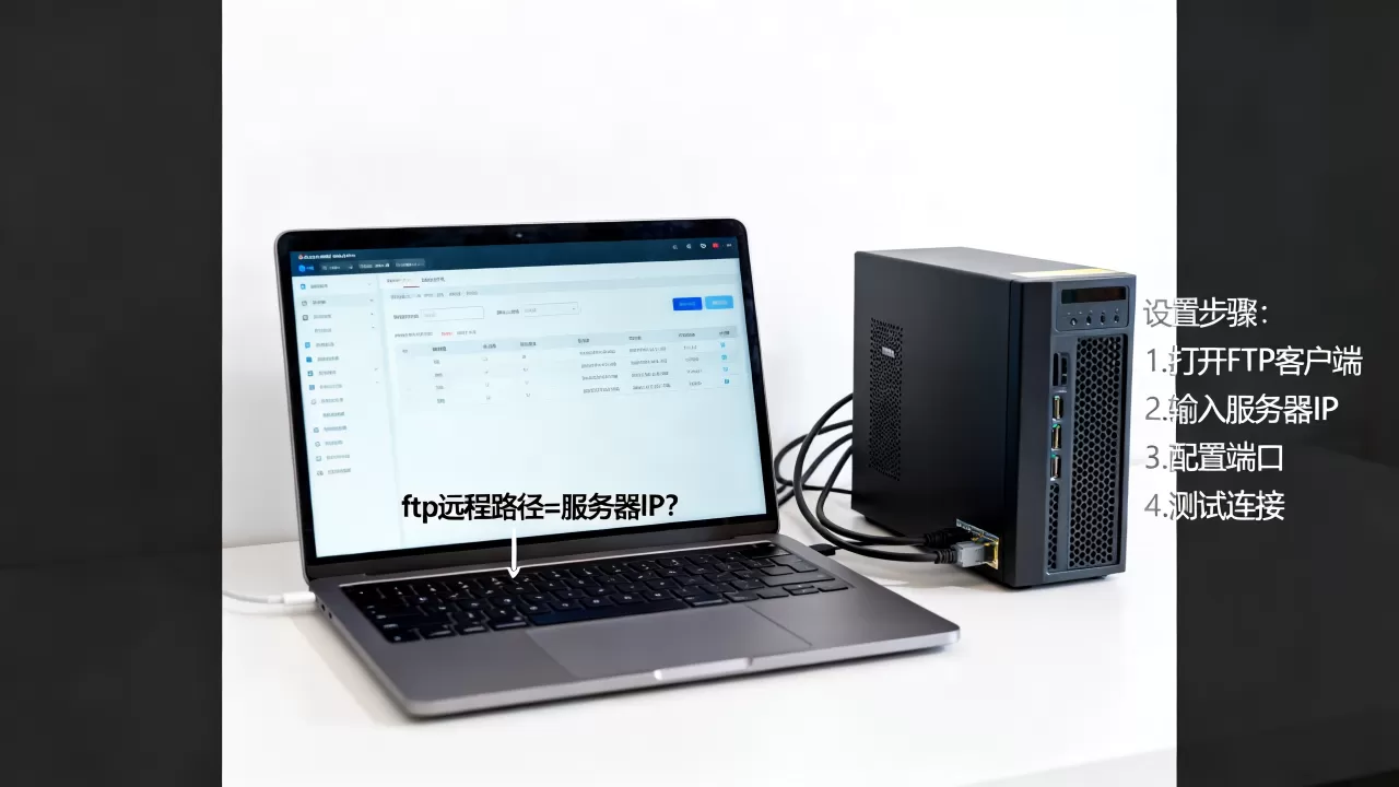 ftp的远程路径是否就是服务器的IP地址？，怎么设置