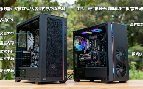 服务器电脑和主机配置有什么区别？，哪个品牌好