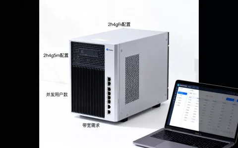2h4g5m服务器可以容纳多少人，带宽够用吗？