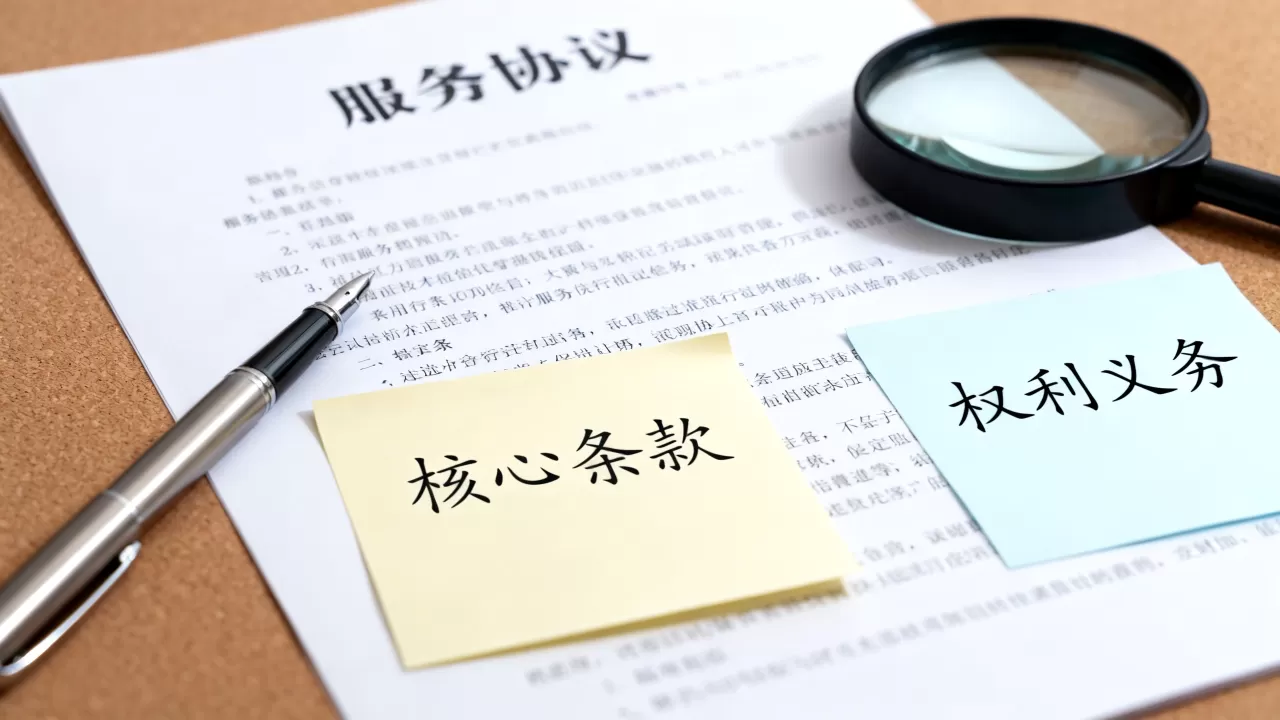 服务协议的核心内容是什么，有哪些注意事项？