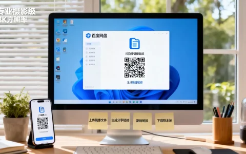 如何快速分享镜像文件到百度网盘并生成链接，怎么下载到本地？