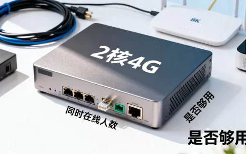 2核4G服务器能同时在线多少人？，够用吗？