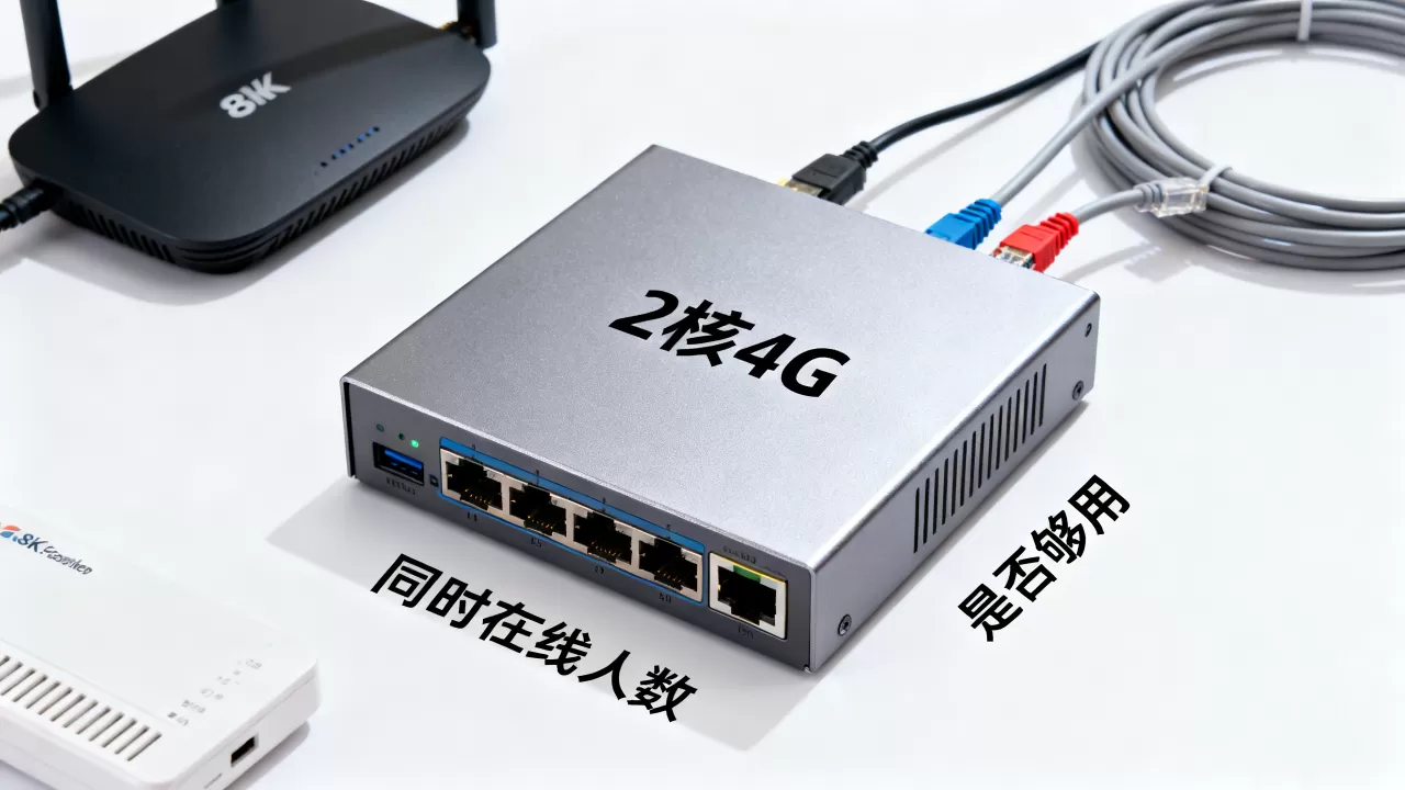 2核4G服务器能同时在线多少人?,够用吗? 2核4G服务器能同时在线多少人?,够用吗?