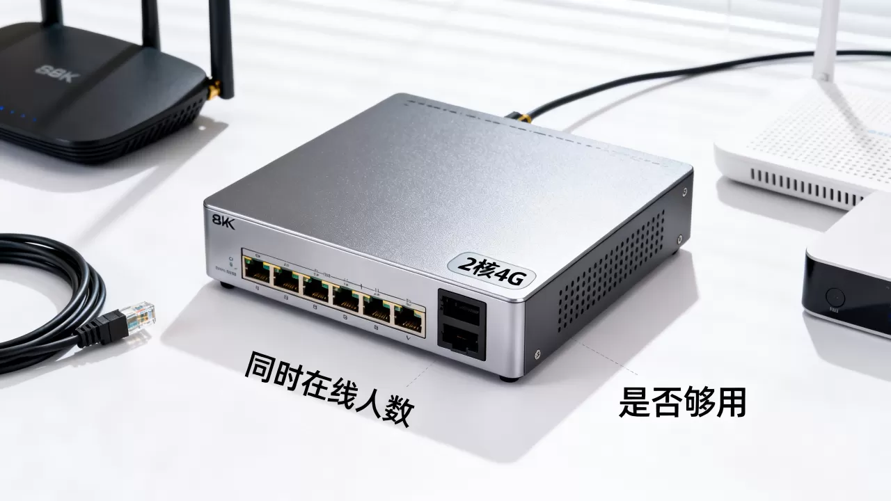 2核4G服务器能同时在线多少人?,够用吗? 2核4G服务器能同时在线多少人?,够用吗?