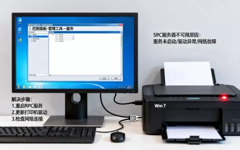 Win7打印机RPC服务器不可用怎么解决，是什么原因？