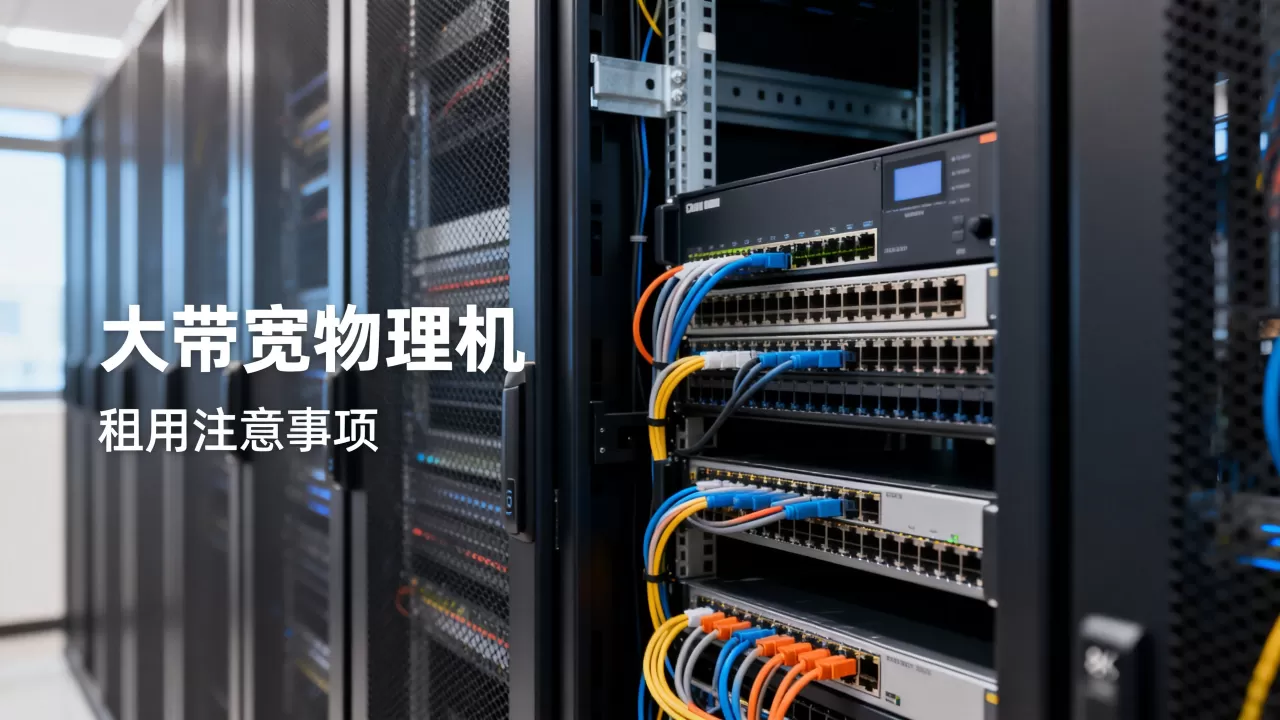 沈阳大带宽物理机租用怎么选划算，有哪些注意事项