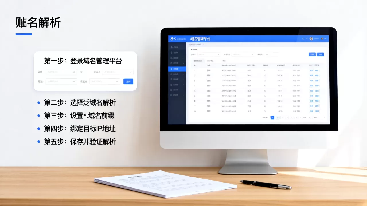 泛域名绑定的正确方法是什么？，详细步骤有哪些？