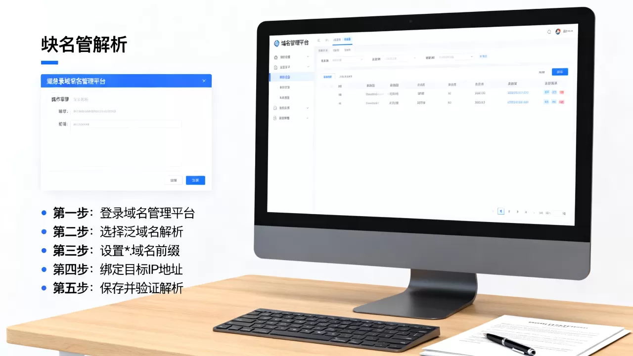 泛域名绑定的正确方法是什么？，详细步骤有哪些？