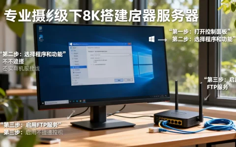 FTP服务器在Windows上怎么搭建？,步骤有哪些？