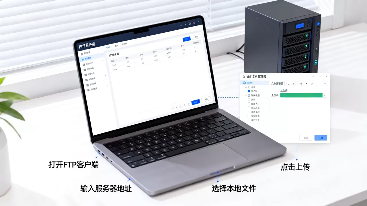 FTP本地上传到服务器怎么操作?,步骤有哪些? FTP本地上传到服务器怎么操作?,步骤有哪些?