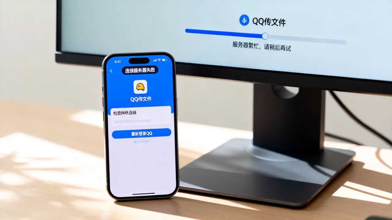 QQ传文件一直在连接服务器失败怎么回事,怎么解决? QQ传文件一直在连接服务器失败怎么回事,怎么解决?