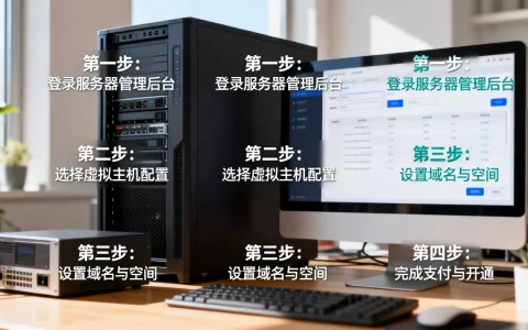 服务器怎么开通虚拟主机，具体步骤有哪些？
