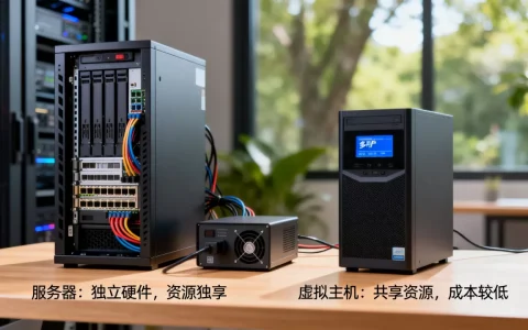 服务器与虚拟主机有什么区别？，哪个更稳定