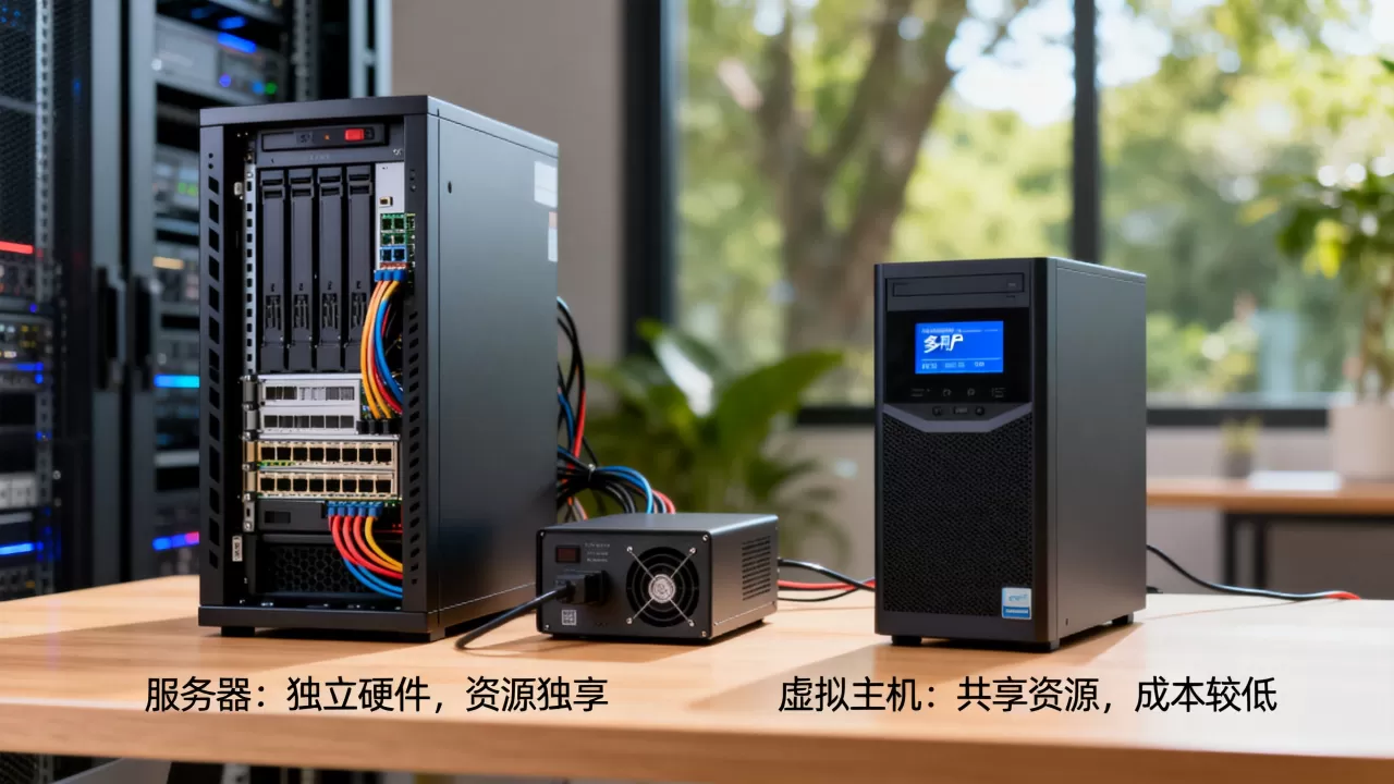 服务器与虚拟主机有什么区别?,哪个更稳定 服务器与虚拟主机有什么区别?,哪个更稳定