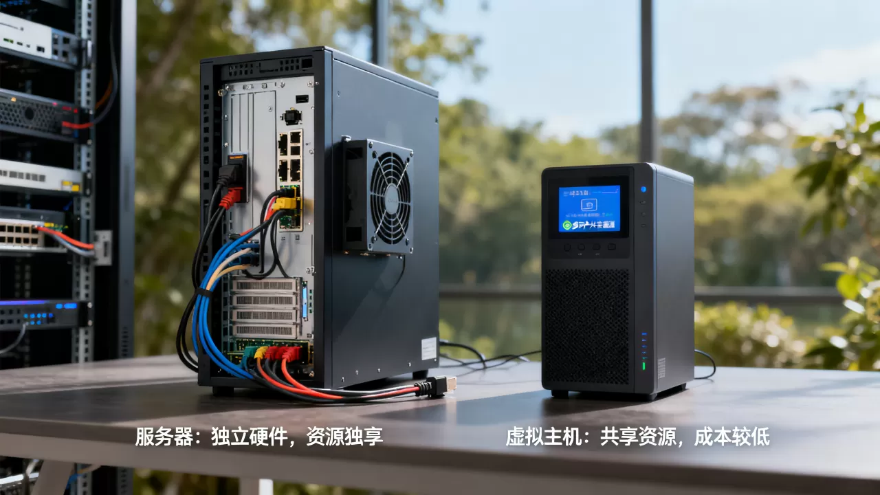 服务器与虚拟主机有什么区别?,哪个更稳定 服务器与虚拟主机有什么区别?,哪个更稳定
