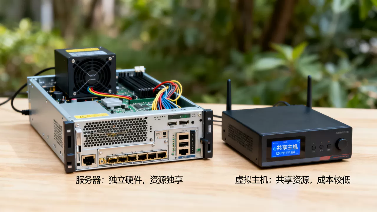 服务器与虚拟主机有什么区别?,哪个更稳定 服务器与虚拟主机有什么区别?,哪个更稳定