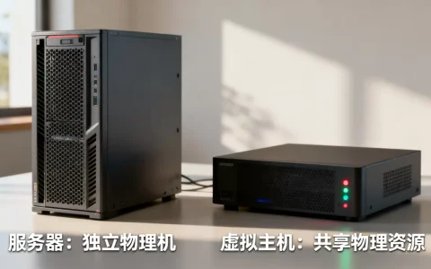 服务器和虚拟主机的主要区别是什么，怎么选？