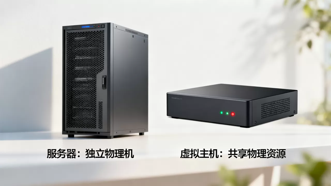 服务器和虚拟主机的主要区别是什么,怎么选? 服务器和虚拟主机的主要区别是什么,怎么选?