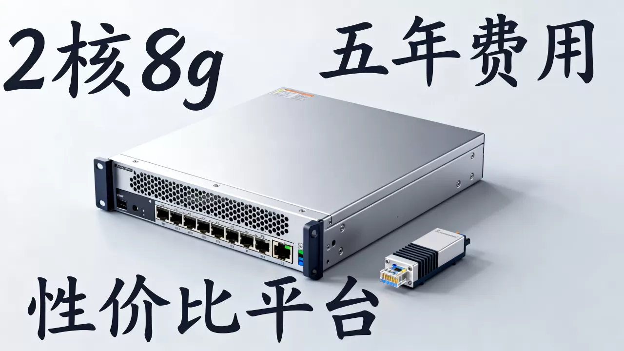 轻量2核8g服务器五年多少钱，哪个平台性价比高？