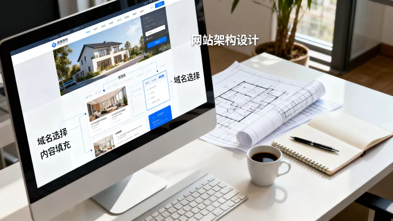 房产网站如何创建才能快速见效，怎么建站