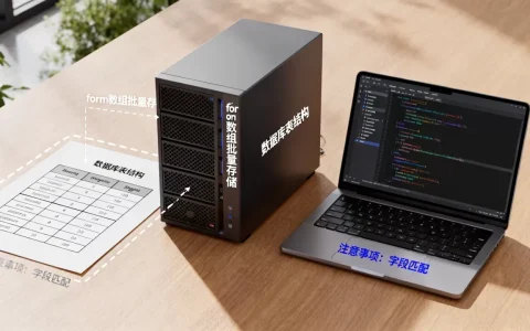 如何将form数组批量存入数据库？，有哪些注意事项？