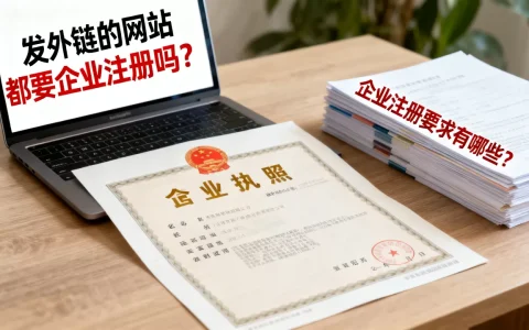 发外链的网站都要企业注册吗？，企业注册要求有哪些？