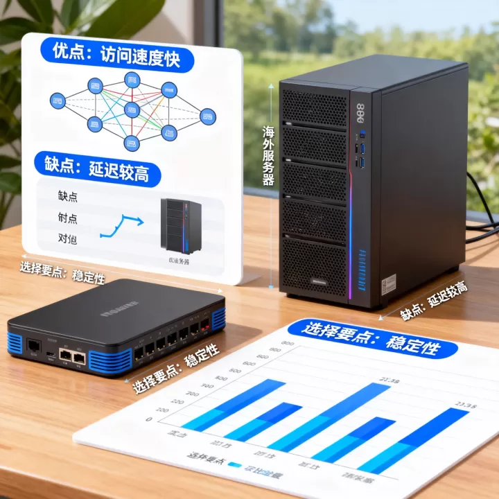 海外免备案服务器有哪些优缺点？海外免备案服务器怎么选？
