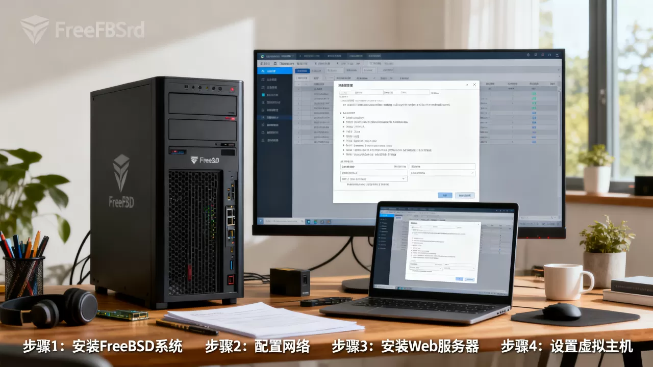 FreeBSD搭建web虚拟主机有哪些步骤？，怎么配置？