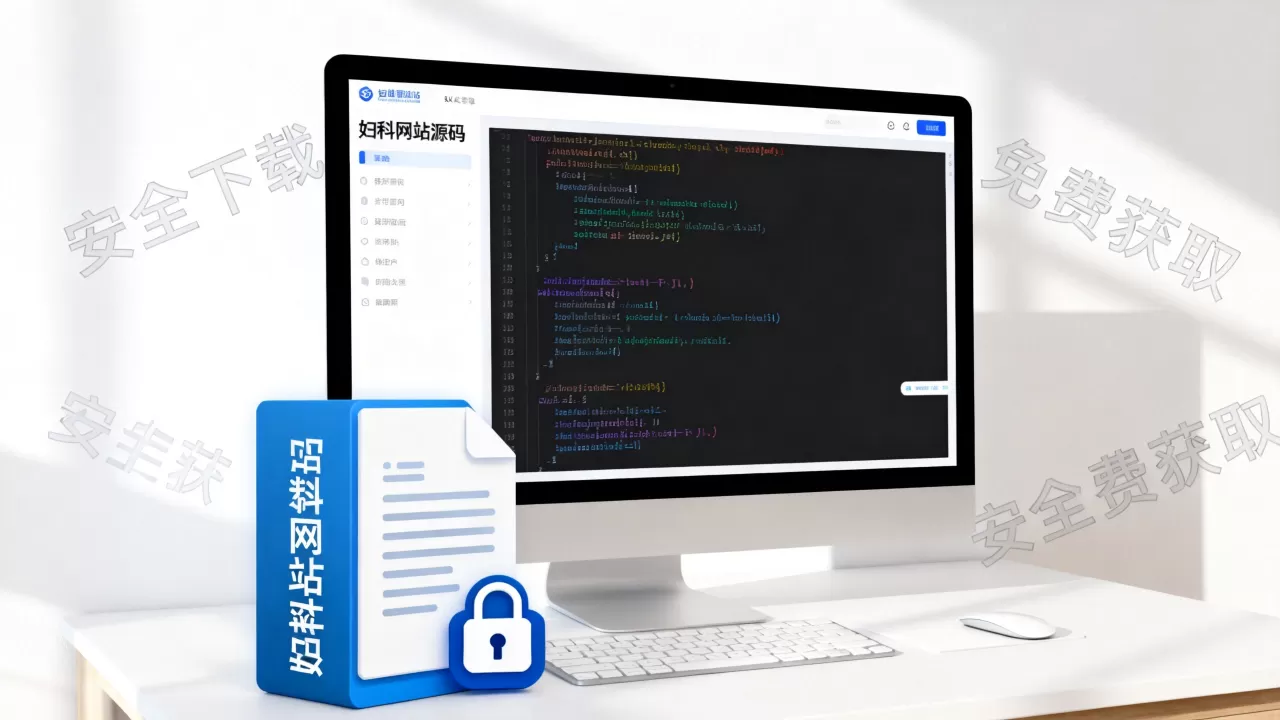 妇科网站源码怎么免费获取，哪里下载最安全？