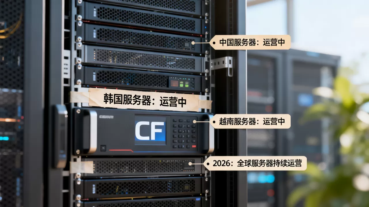 目前CF还有哪些国家的服务器在运营,2026哪里能玩? 目前CF还有哪些国家的服务器在运营,2026哪里能玩?