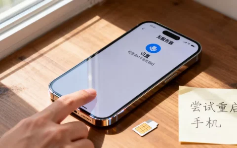 手机一打开4G就显示无服务器怎么回事，怎么办