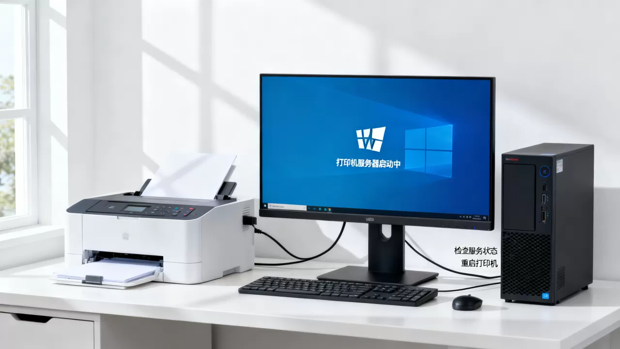 Win10打印机服务器启动不了怎么办,怎么回事? Win10打印机服务器启动不了怎么办,怎么回事?