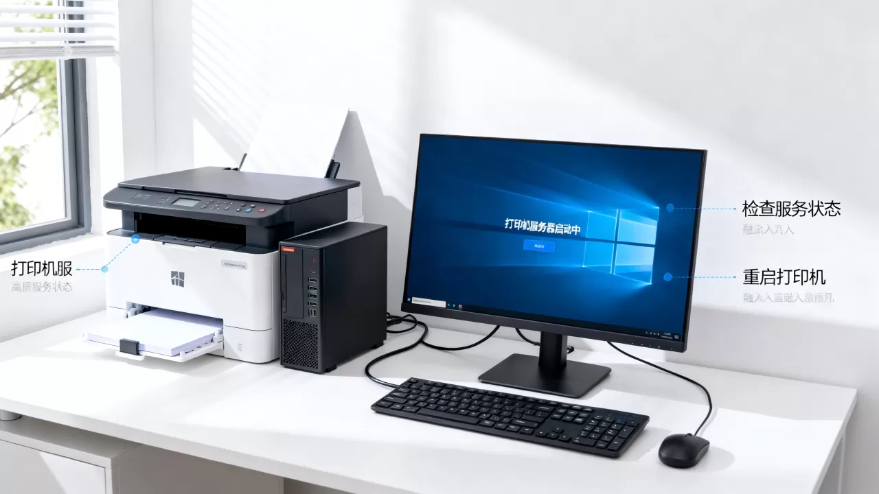 Win10打印机服务器启动不了怎么办,怎么回事? Win10打印机服务器启动不了怎么办,怎么回事?